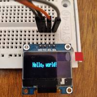 Arduino and lcd oled I2C display